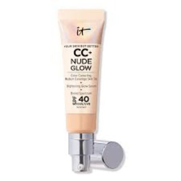 IT Cosmetics CC+ Nude Glow Cream TAN WARM - Picture 2 of 3